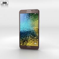 3D model of Samsung Galaxy E7 Brown