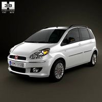3D model of Fiat Idea 2012