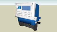 Accu-Sort AccuLazr AL5010 Laser Barcode Scanner