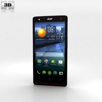 3D model of Acer Liquid E3 Silver