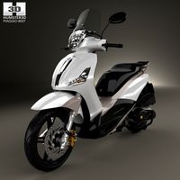 3D model of Piaggio BV350 2015