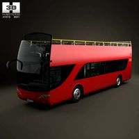 3D model of Ayats Bravo I City Double Decker Bus 2012