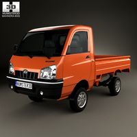 3D model of Mahindra Maxximo Pickup 2010