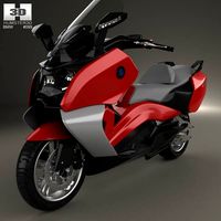 3D model of BMW C 650 GT 2013