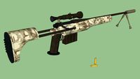 .50 Caliber Bolt Action Sniper Rifle