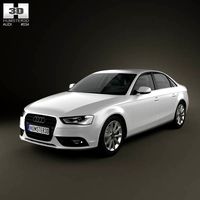 3D model of Audi A4 Sedan 2013
