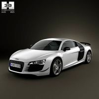 3D model of Audi R8 GT 2011