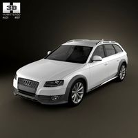 3D model of Audi A4 Allroad Quattro