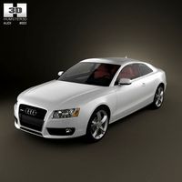 3D model of Audi A5 Coupe