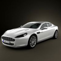 3D model of Aston Martin Rapide