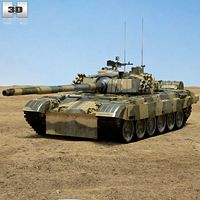 3D model of PT-91 Twardy