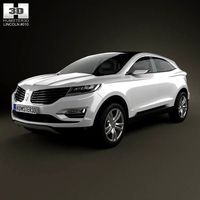 3D model of Lincoln MKC 2013