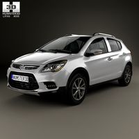 3D model of Lifan X50 2014