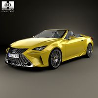 3D model of Lexus LF-C2 2014