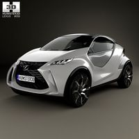 3D model of Lexus LF SA 2015