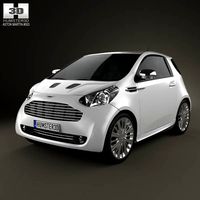 3D model of Aston Martin Cygnet 2012
