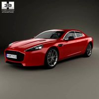 3D model of Aston Martin Rapide S 2013