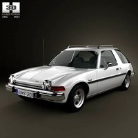 3D model of AMC Pacer 1975