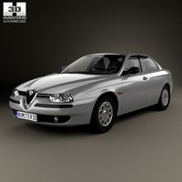 3D model of Alfa-Romeo 156 1997