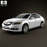 3D model of Acura RLX 2013
