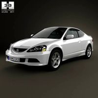 3D model of Acura RSX Type-S 2005