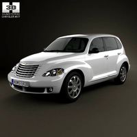 3D model of Chrysler PT Cruiser 2010