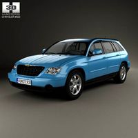 3D model of Chrysler Pacifica 2006