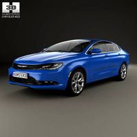 3D model of Chrysler 200 S 2015
