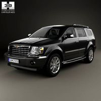 3D model of Chrysler Aspen 2006