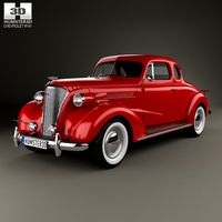 3D model of Chevrolet Master DeLuxe (GA) 1937