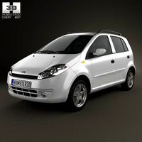 3D model of Chery A1 (J1) with HQ interior 2012