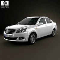 3D model of Chery E5 2012