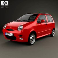 3D model of Chery QQ (S11) 2012