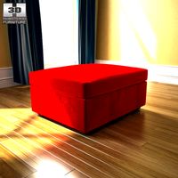 3D model of IKEA Kivik Ottoman