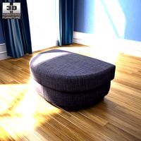 3D model of IKEA Tidafors Ottoman