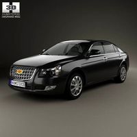 3D model of Emgrand EC8 2010