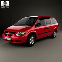 3D model of Dodge Grand Caravan 2004