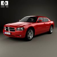 3D model of Dodge Charger (LX) 2006