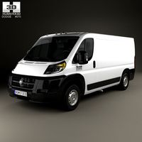 3D model of Dodge Ram ProMaster Cargo Van L2H1 2013
