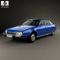 3D model of Citroen CX 1975