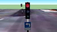 3D: Thaew Nam Intersection (Traffic Light), Phuket Town. -Part tn03-