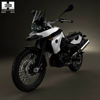 3D model of BMW F800GS 2008
