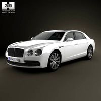 3D model of Bentley Flying Spur 2014