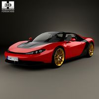 3D model of Ferrari Sergio 2014