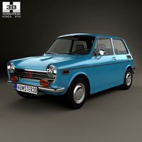 3D model of Honda N600 1970