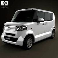 3D model of Honda N Box plus JF1 2012
