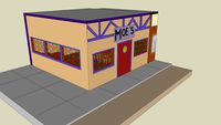 Moe's tavern from the Simpsons