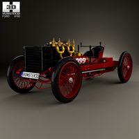3D model of Ford 999 1902