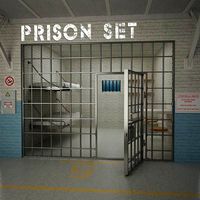 3D model of Prison Set