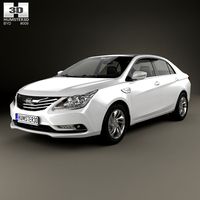 3D model of BYD G5 2014